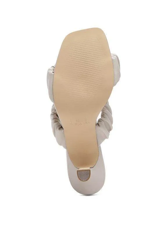 Lady Lynn Gather Around Slip-On Heeled Sandal