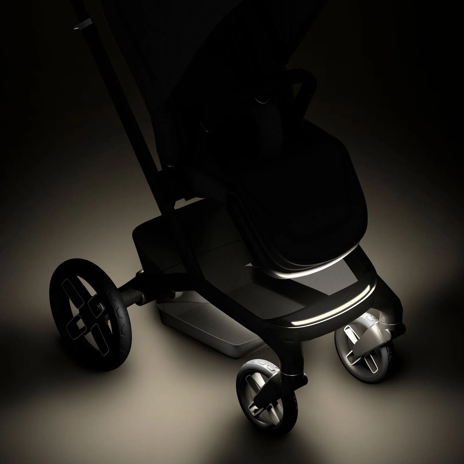 Maxi Cosi Fame Complete Travel System Bundle With Accessories, Pebble 360 Car Seat and ISOFIX Base - Twillic Black