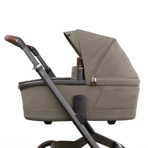 Maxi Cosi Fame Complete Travel System Bundle With Accessories, Pebble 360 Car Seat and ISOFIX Base - Twillic Truffle