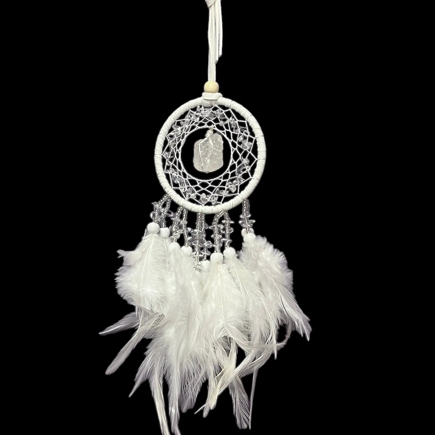 Mini Raw Stone Dreamcatcher