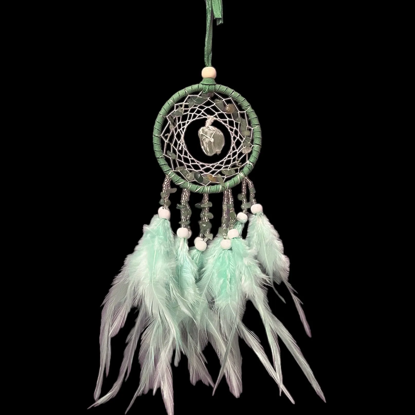 Mini Raw Stone Dreamcatcher