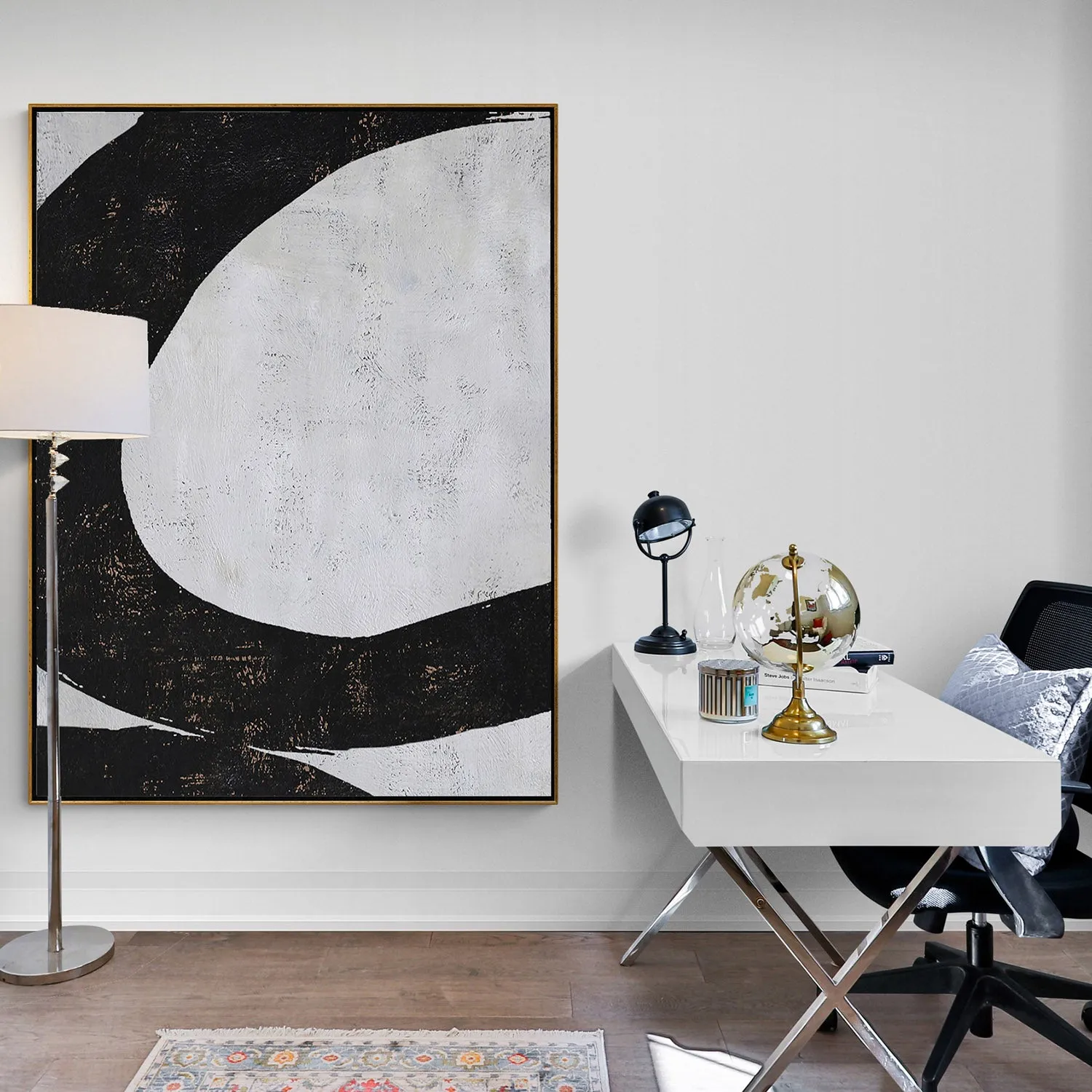 Minimal Geometric Art H54V