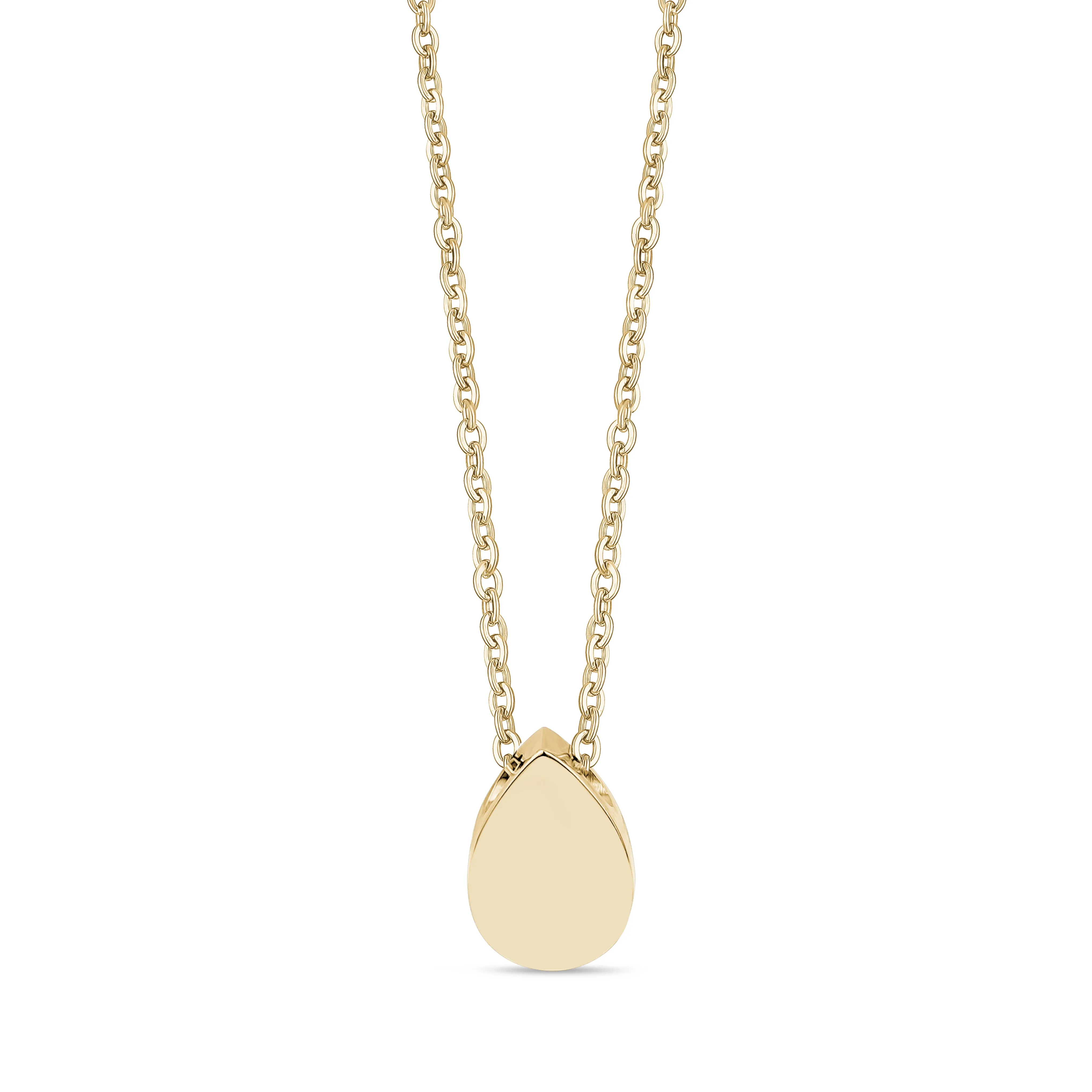Minimal Teardrop Urn Pendant