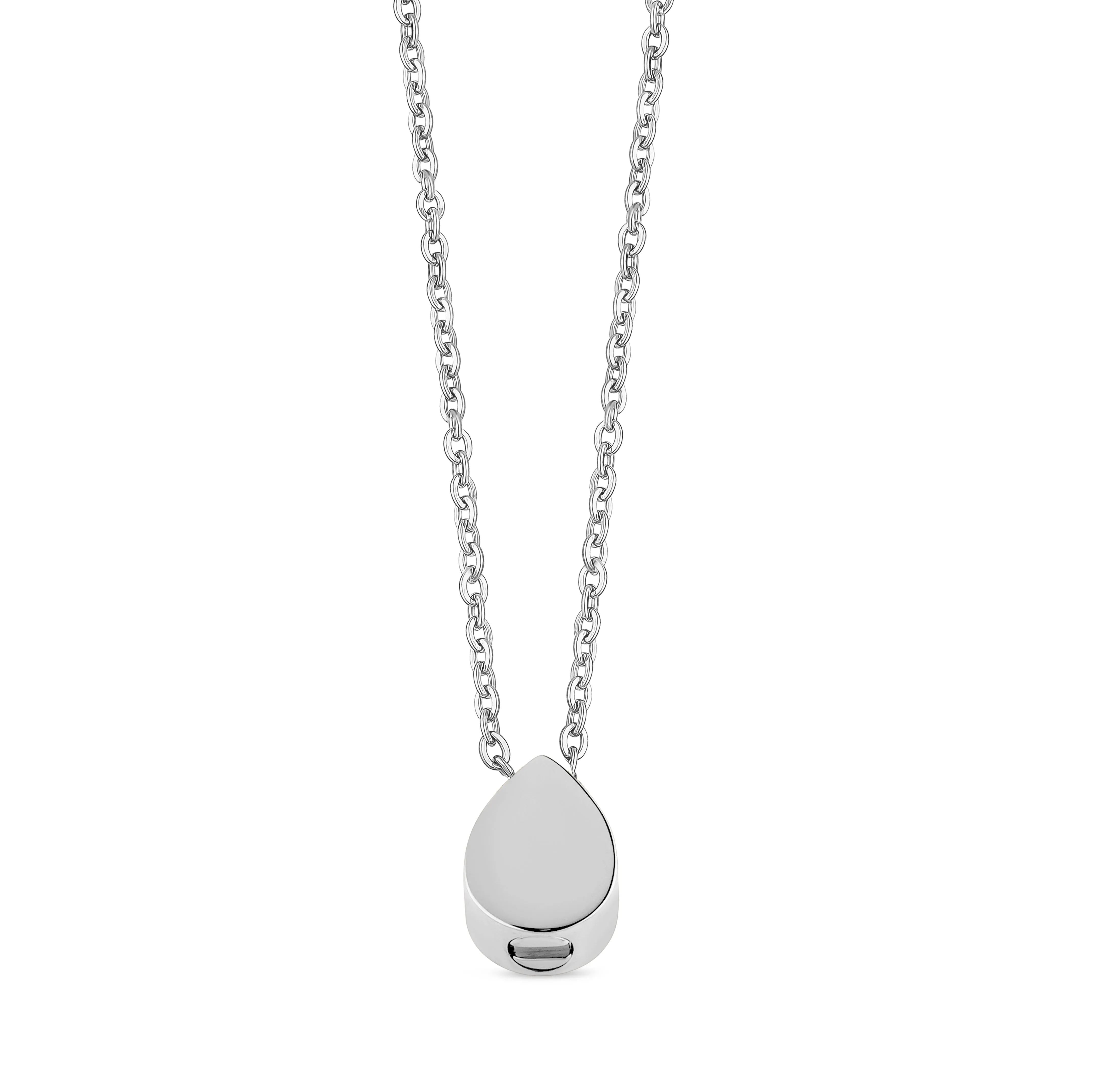 Minimal Teardrop Urn Pendant