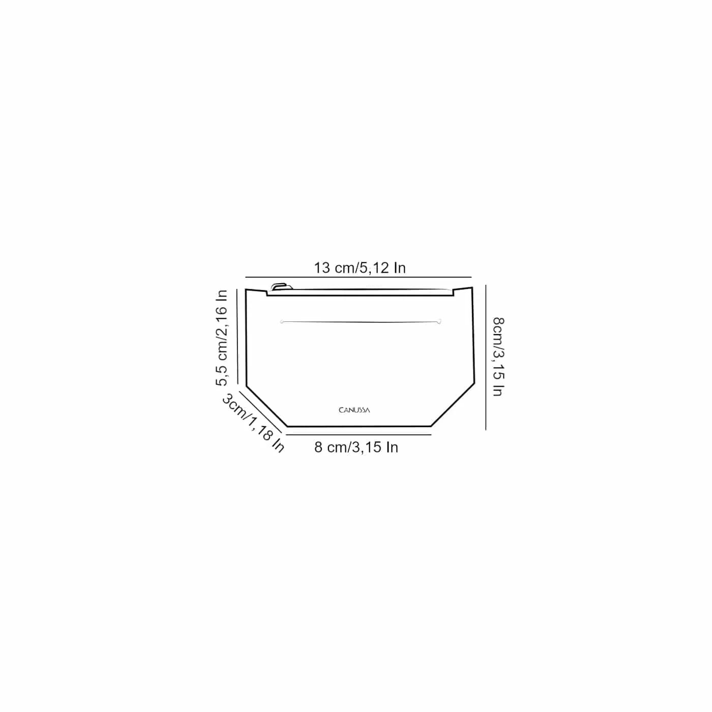 Minimal Vegan Leather Card Holder | Black & Grey