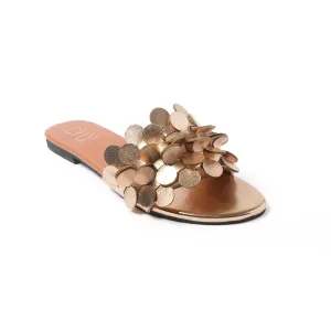 MINT ROSE GOLD FLATS