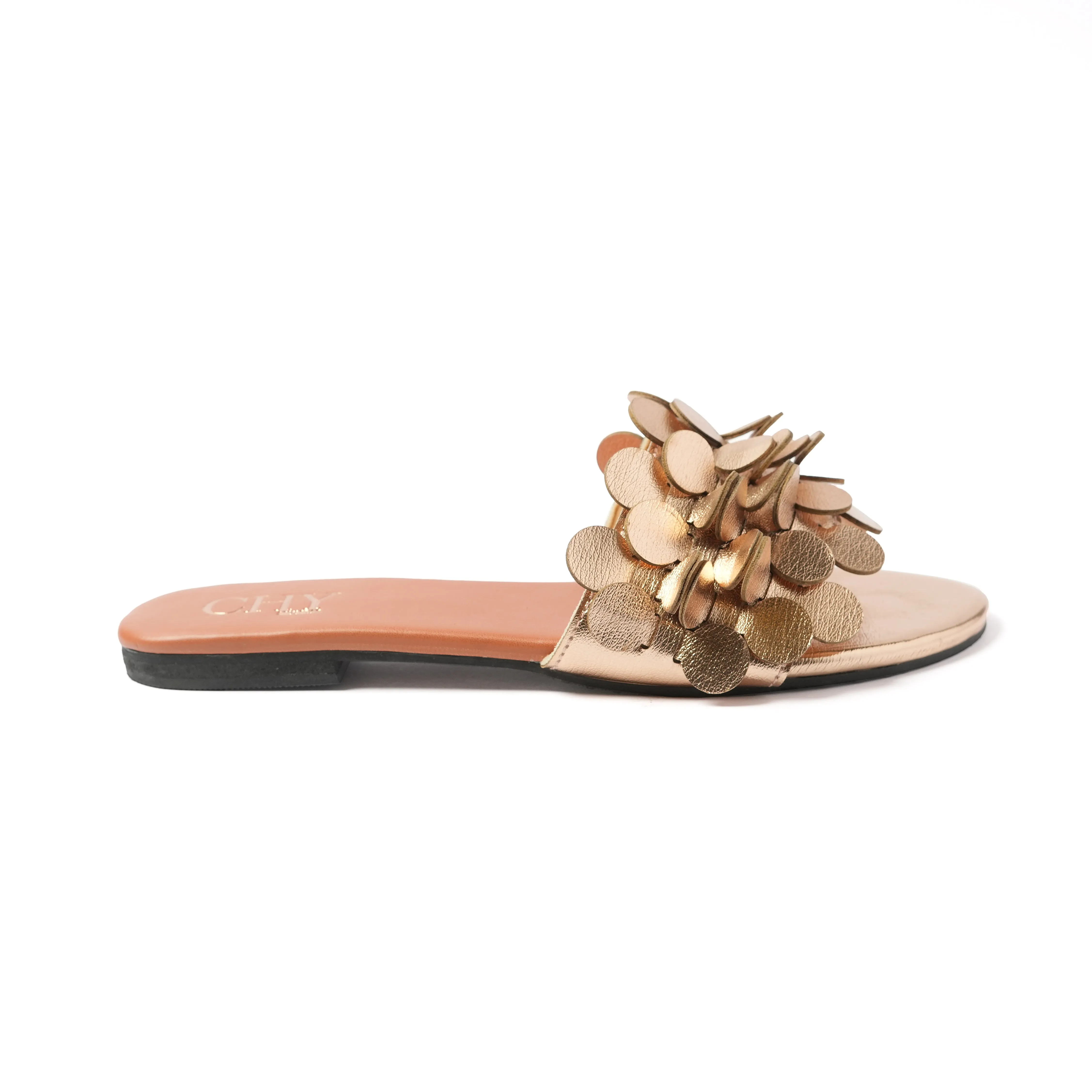 MINT ROSE GOLD FLATS