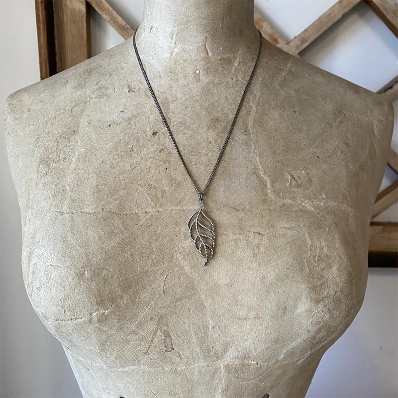 Myra Feather Necklace