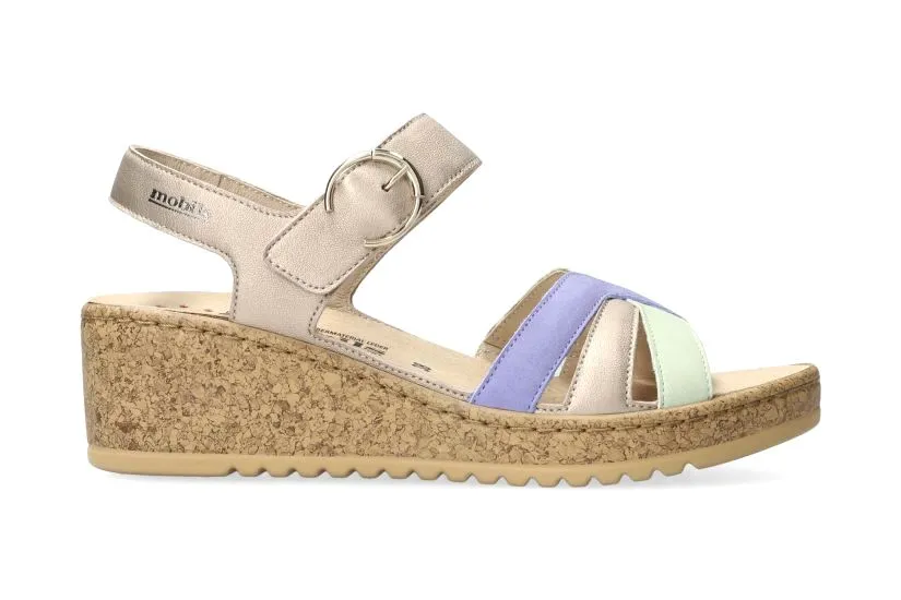 'Nancia' women's sandal - multicolour