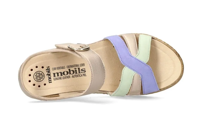 'Nancia' women's sandal - multicolour