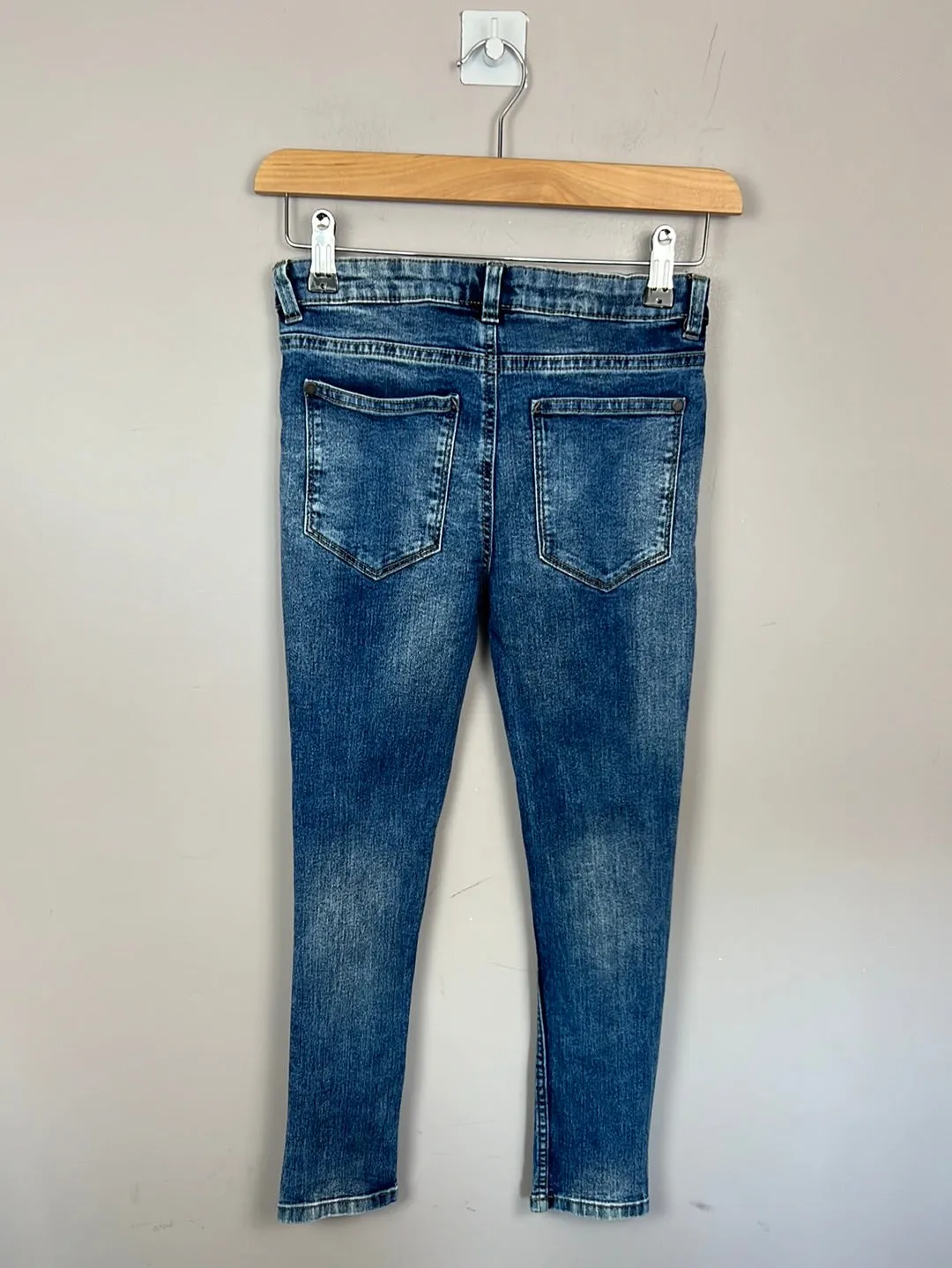 Next acid wash skinny jeans 10y