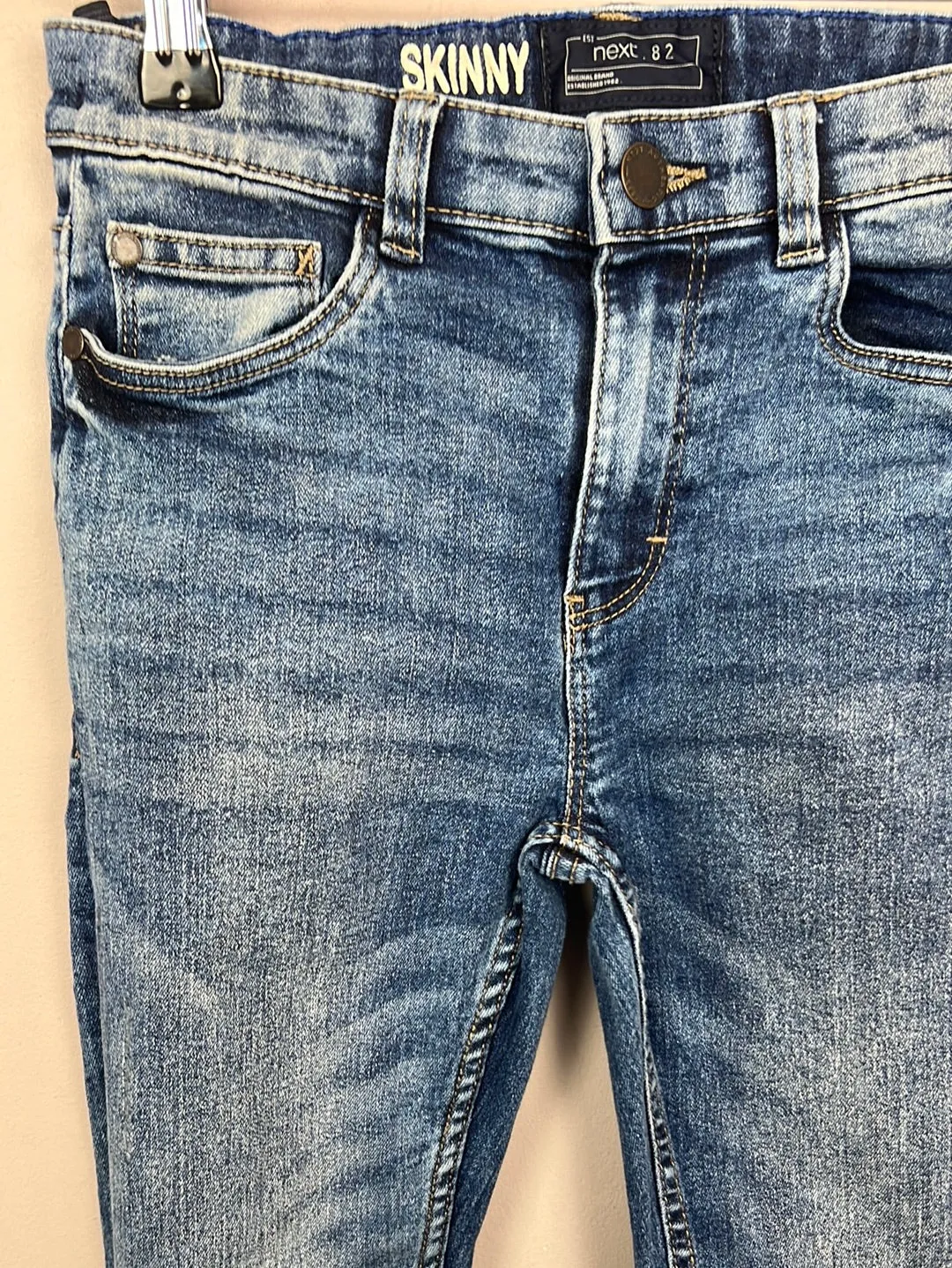 Next acid wash skinny jeans 10y