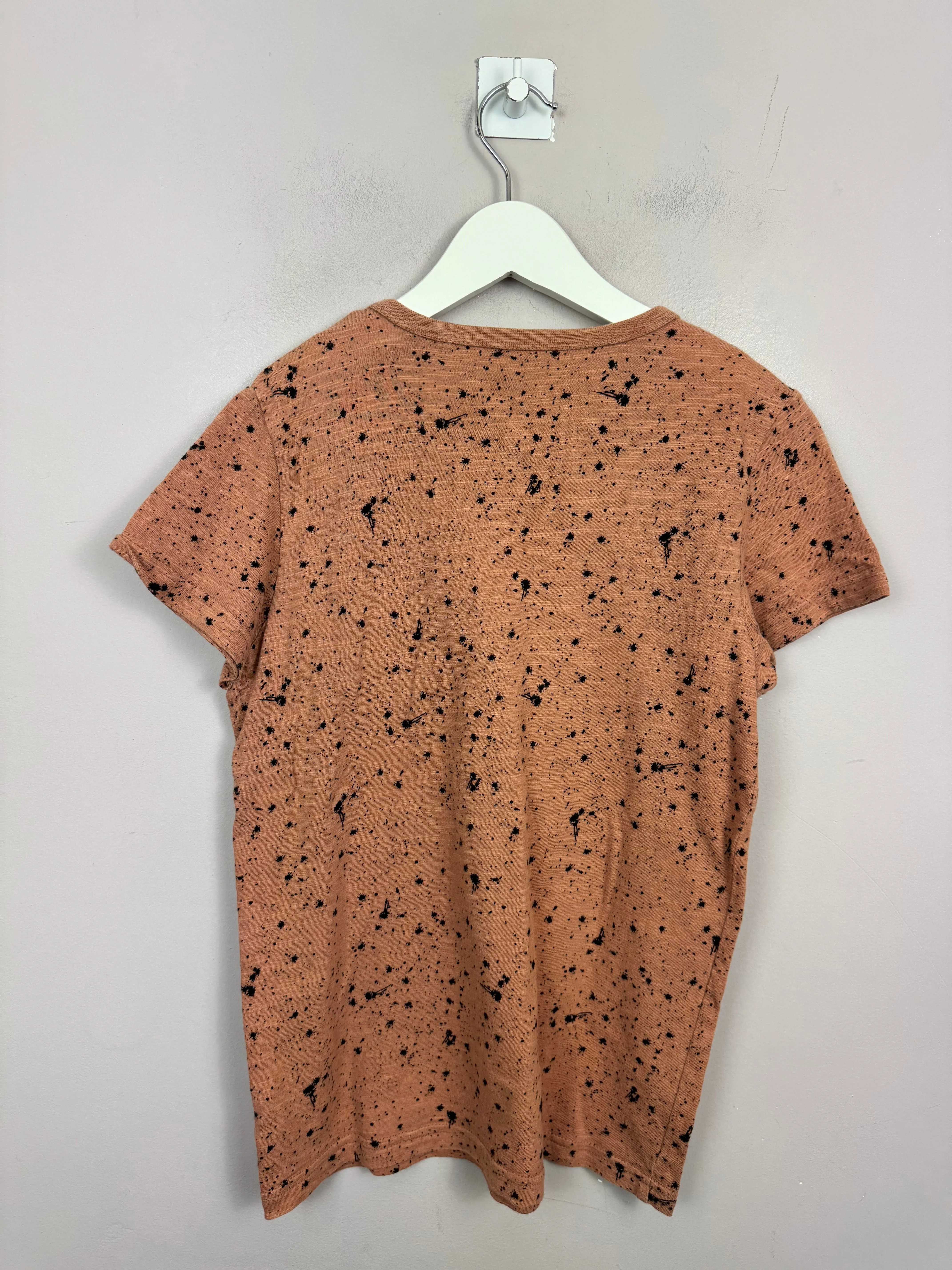 Next Brown Splatter T-shirt 10y
