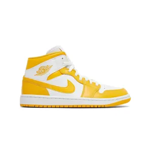 Nike Air Jordan 1 Mid 'University Gold' W