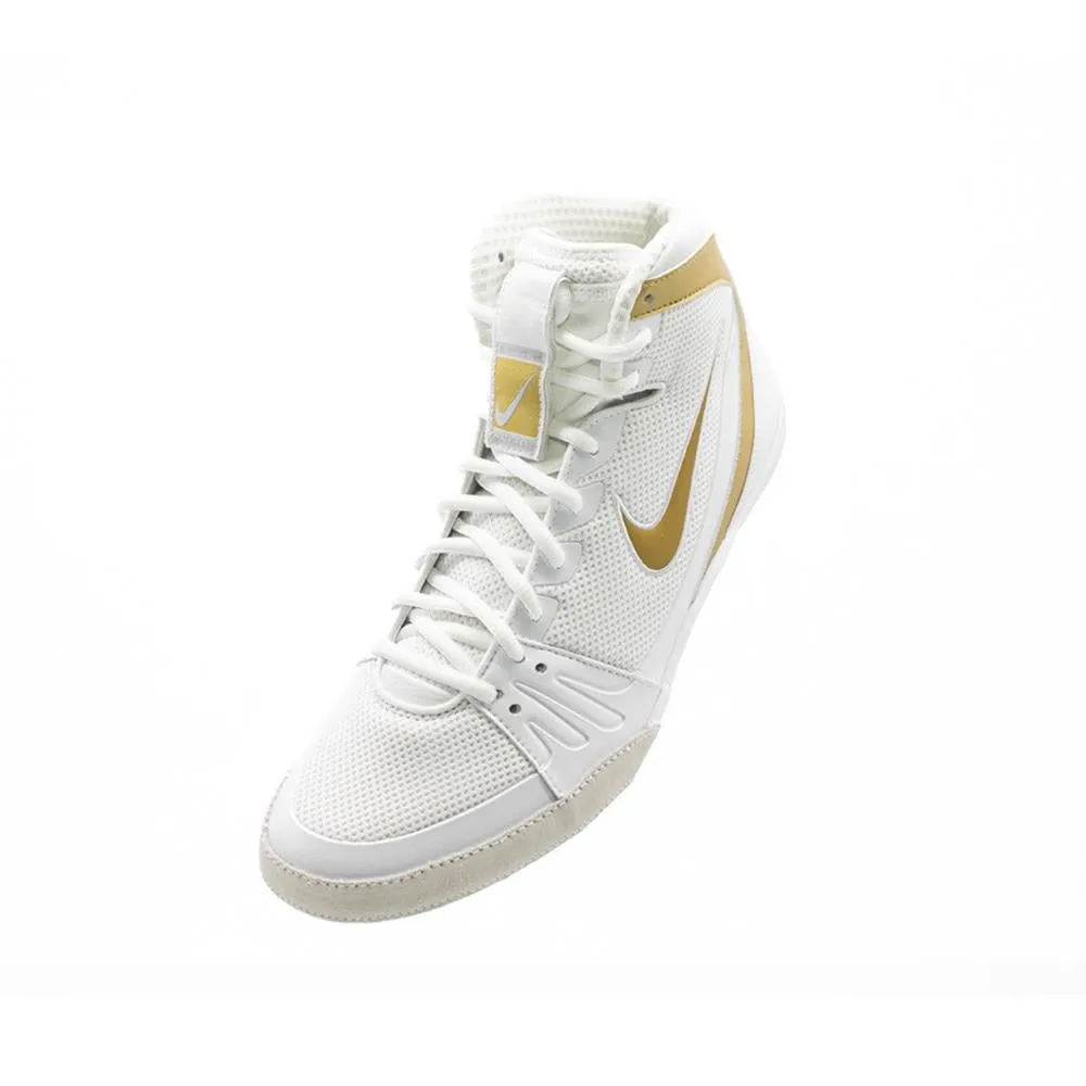 Nike Freek Wrestling Boxing Boots - White/Gold