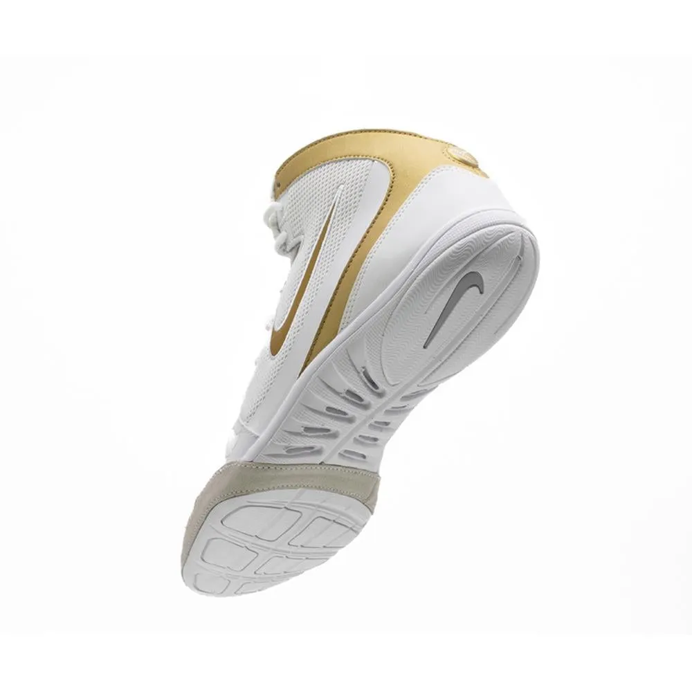 Nike Freek Wrestling Boxing Boots - White/Gold