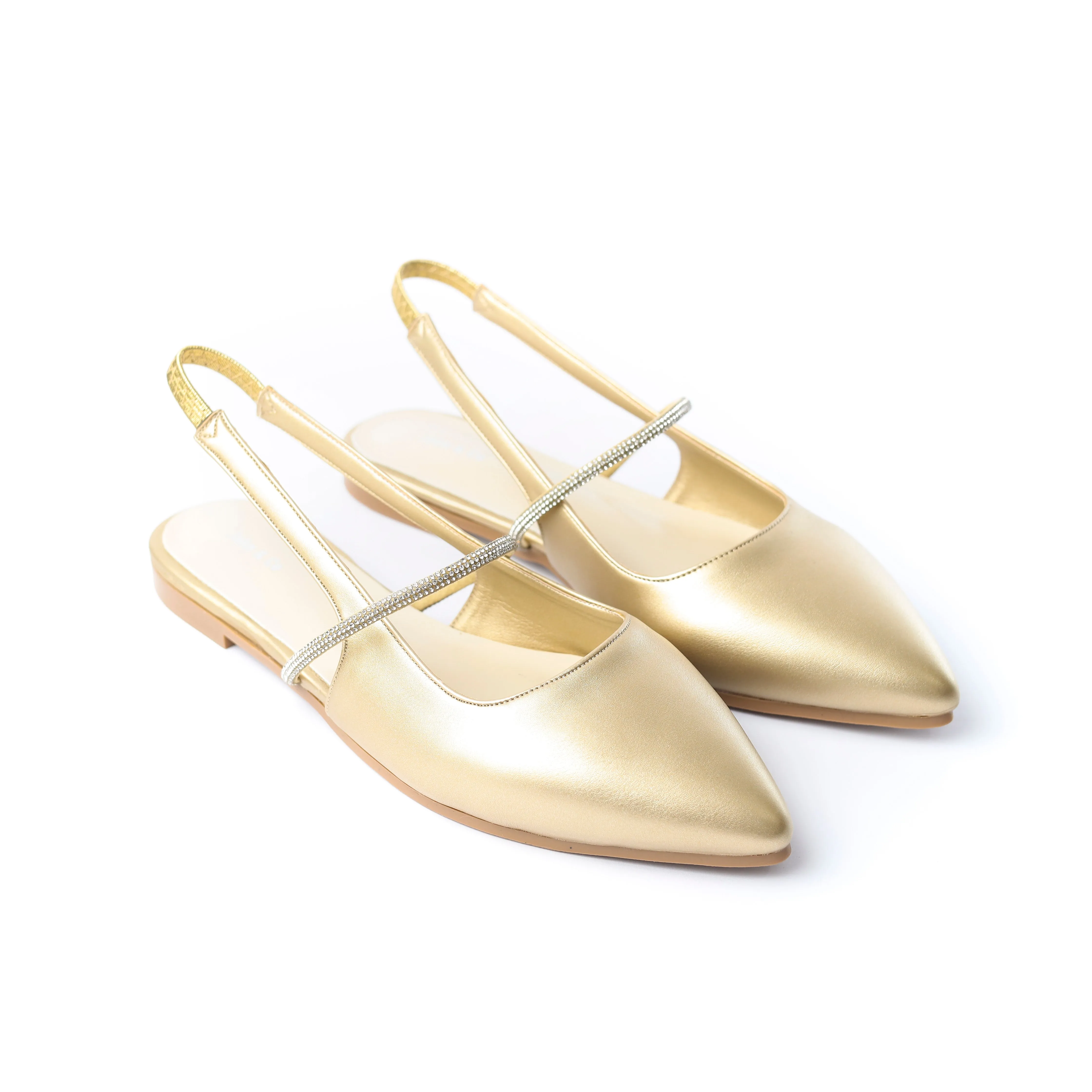 Noir Luxe Flats