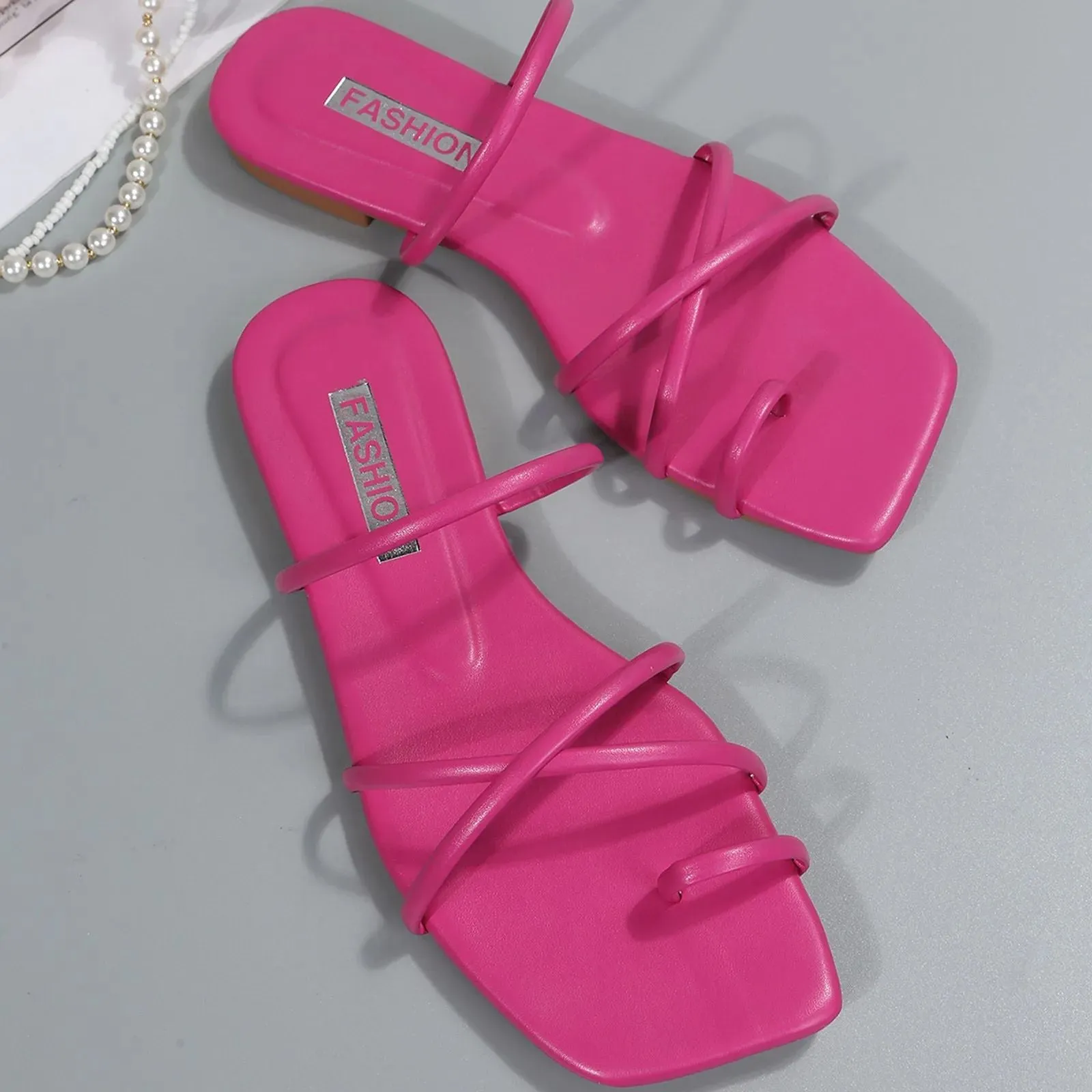 Olivia™ CrystalStrap Flats