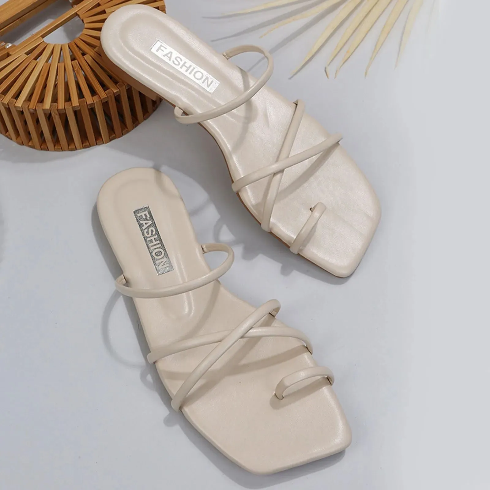 Olivia™ CrystalStrap Flats