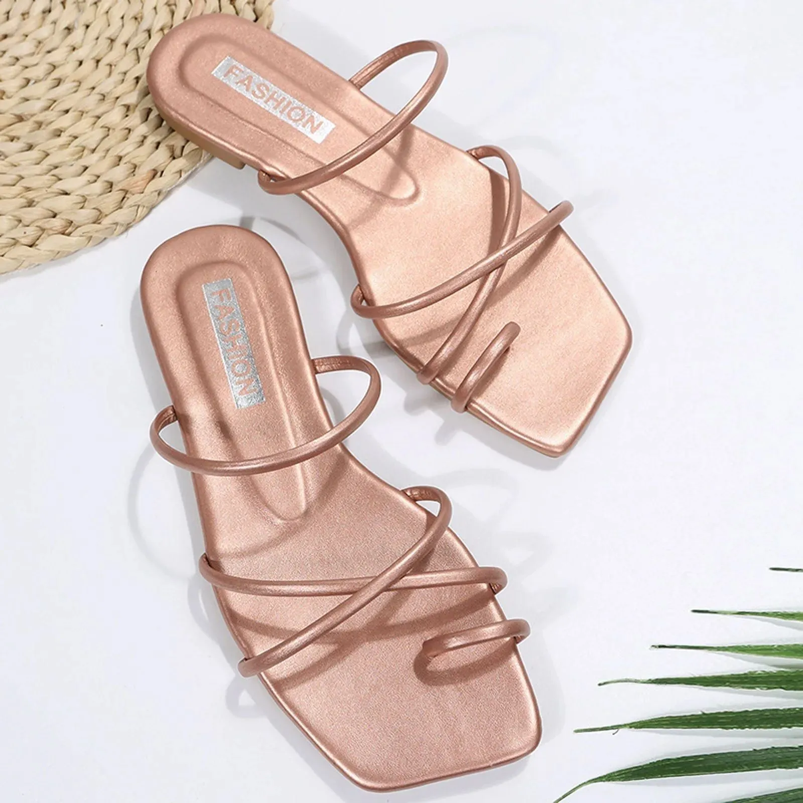 Olivia™ CrystalStrap Flats
