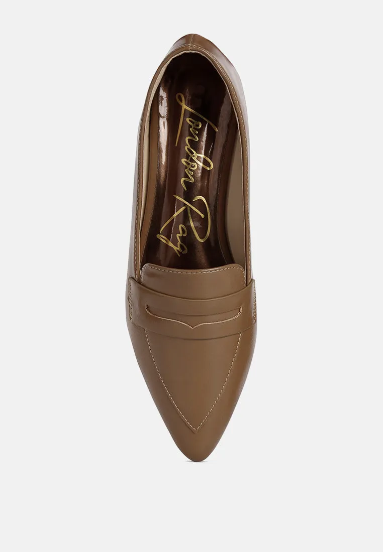 Peretti Flat Formal Loafers By Ruw