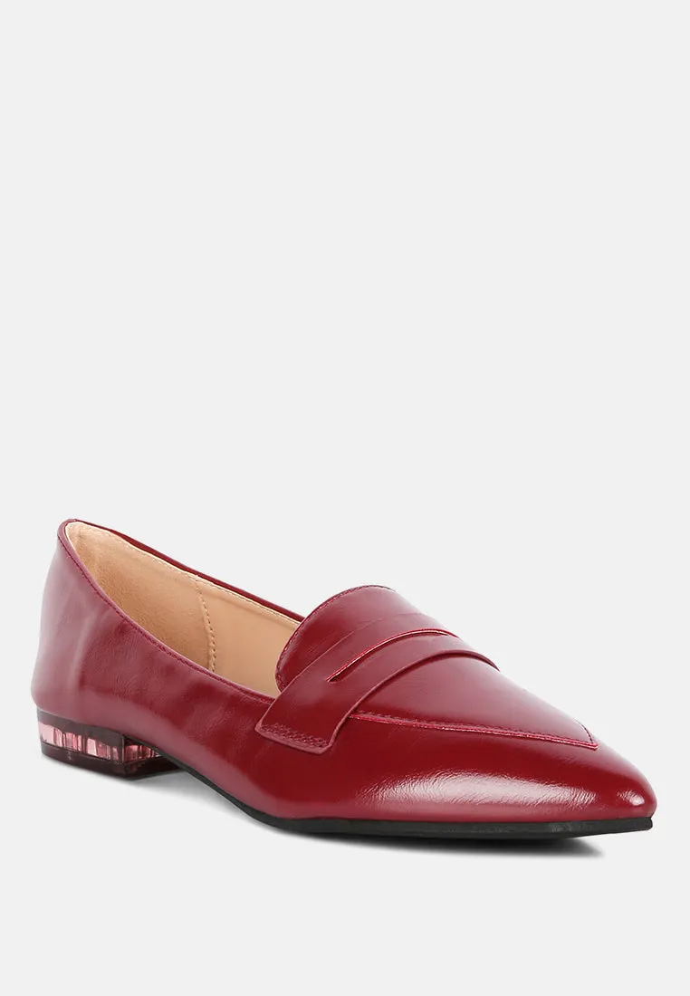 Peretti Flat Formal Loafers By Ruw