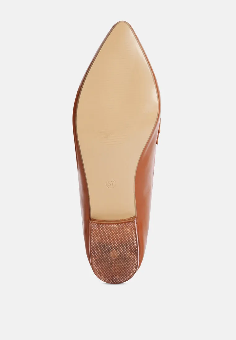 Peretti Flat Formal Loafers By Ruw
