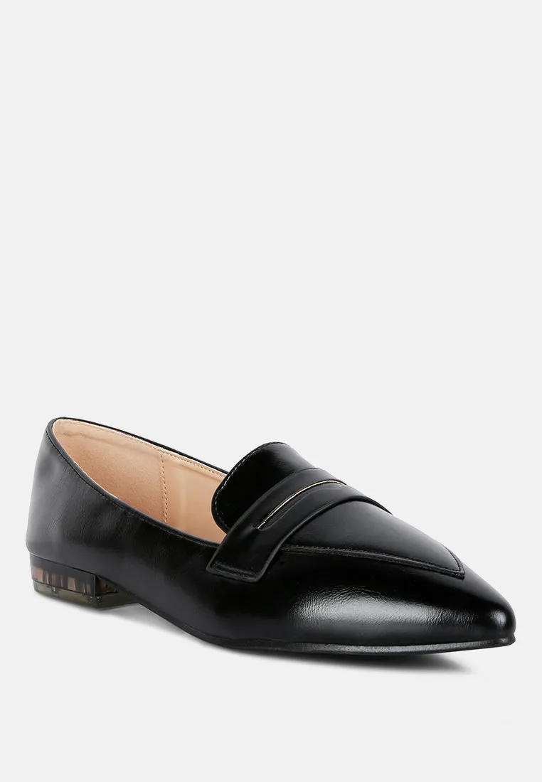 Peretti Flat Formal Loafers By Ruw