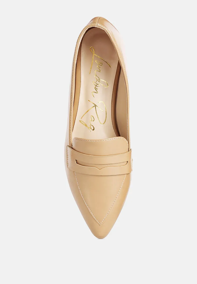 Peretti Flat Formal Loafers By Ruw