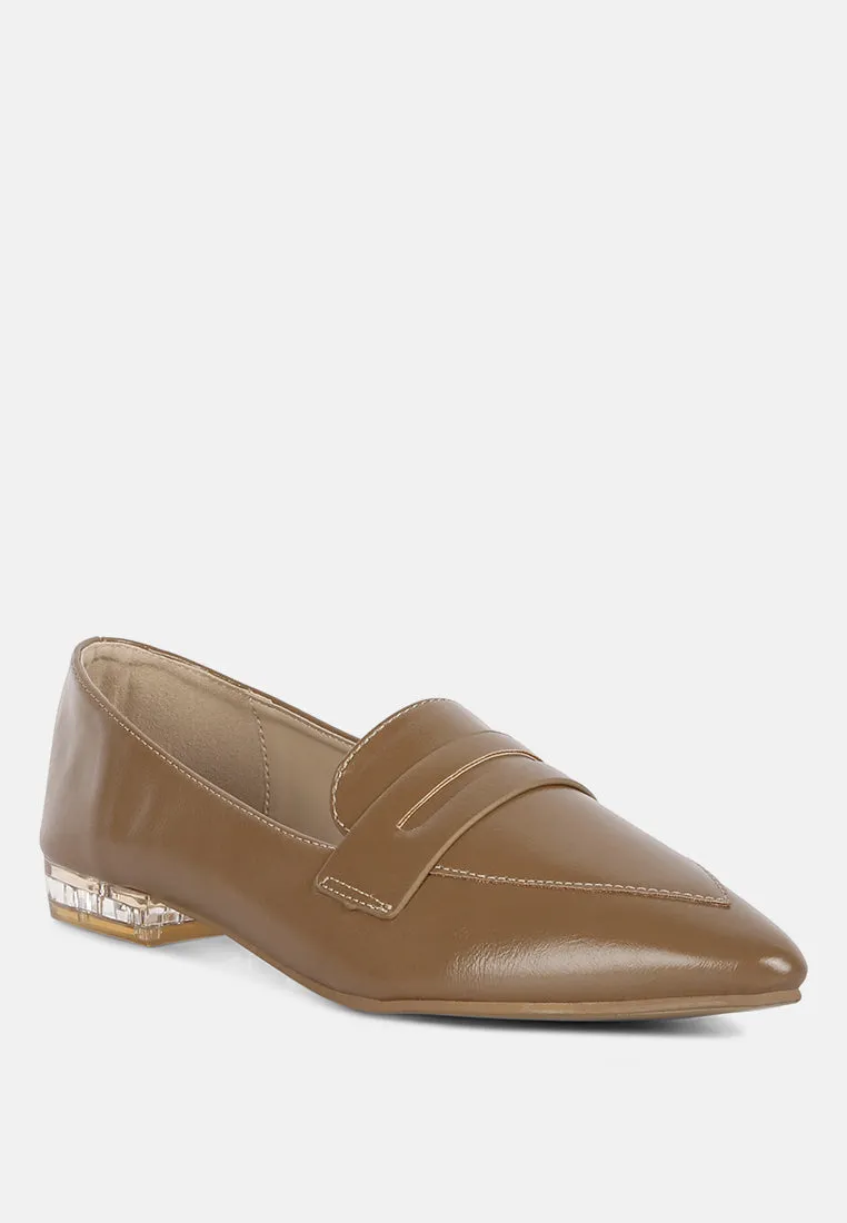 Peretti Flat Formal Loafers By Ruw