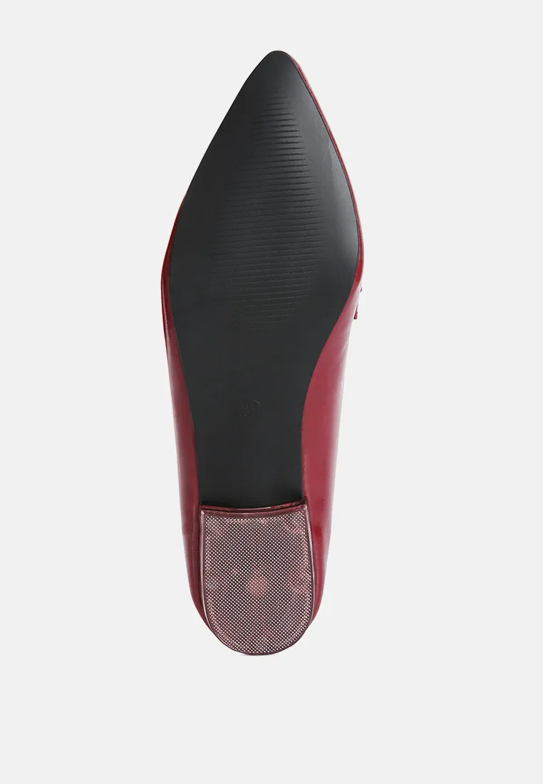 Peretti Flat Formal Loafers By Ruw