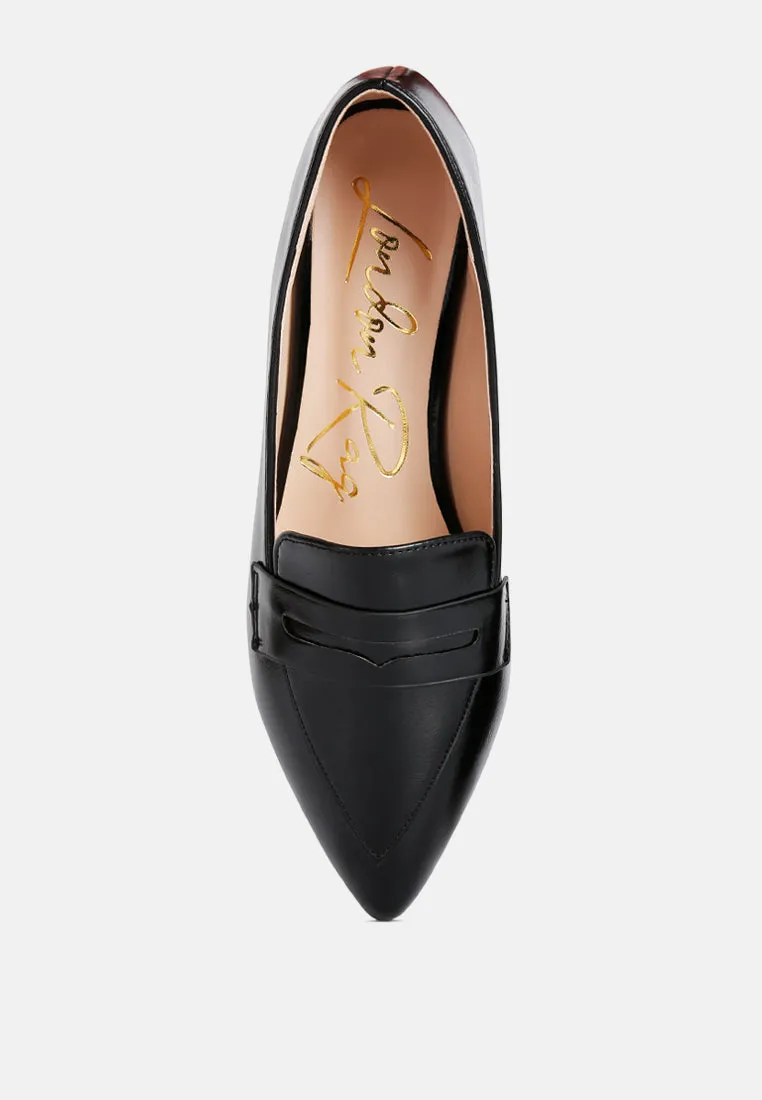 Peretti Flat Formal Loafers By Ruw
