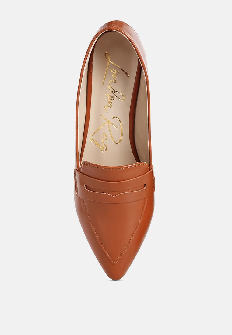 Peretti Flat Formal Loafers By Ruw