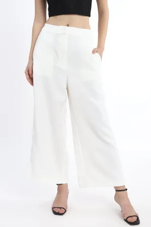 Perfect wide leg trouser for formal or casual looks
