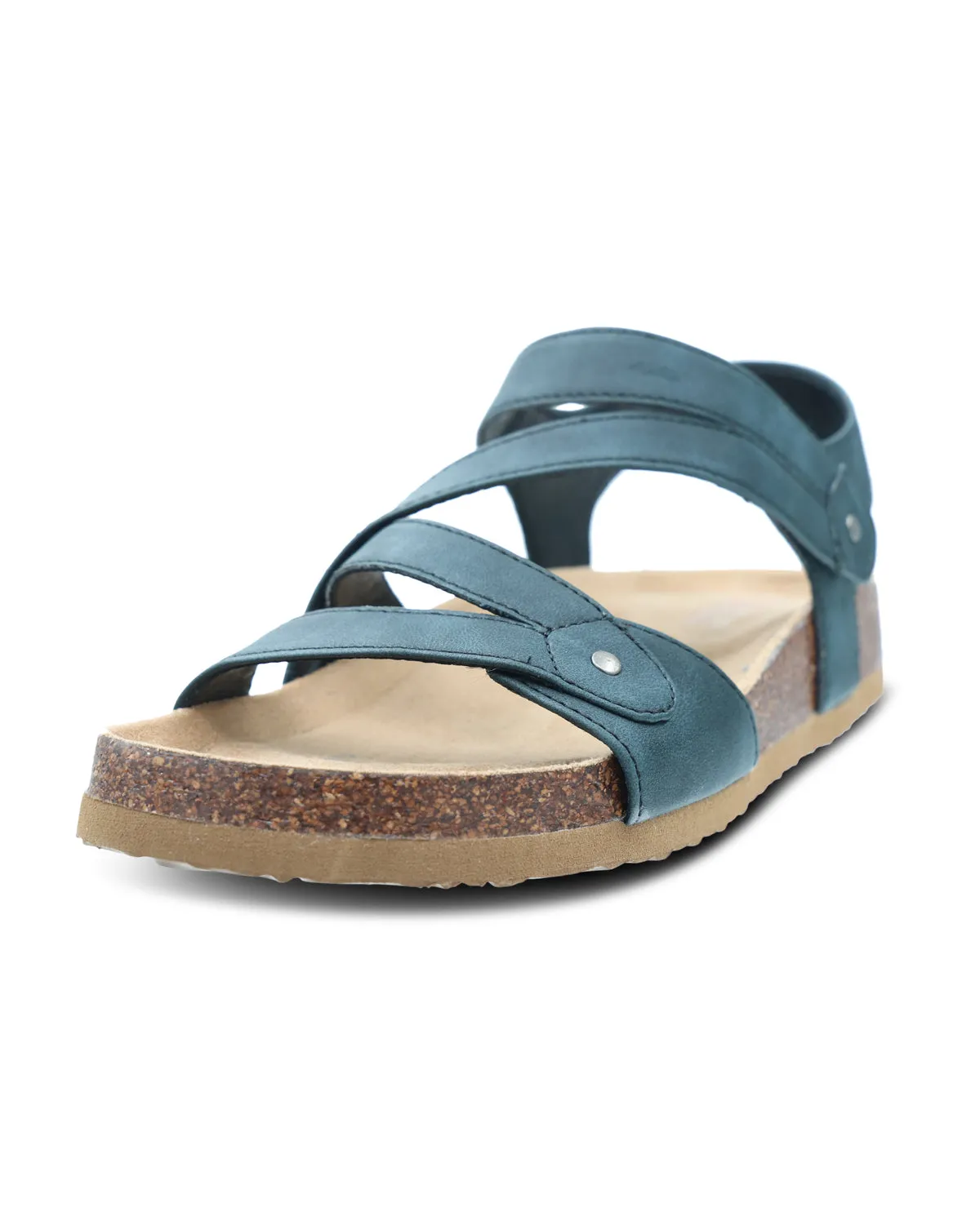 Phelps Footbed Black Sandal