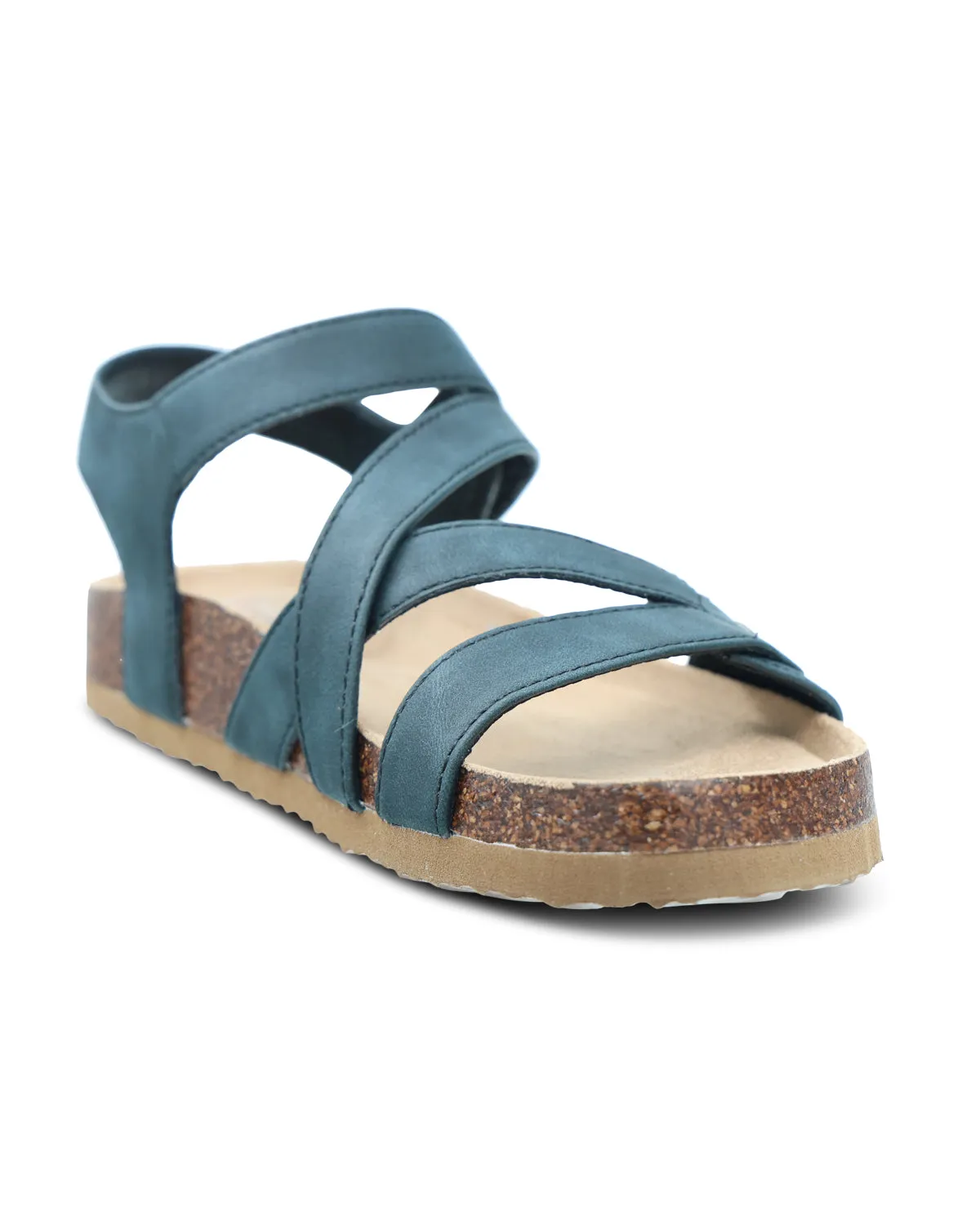 Phelps Footbed Black Sandal
