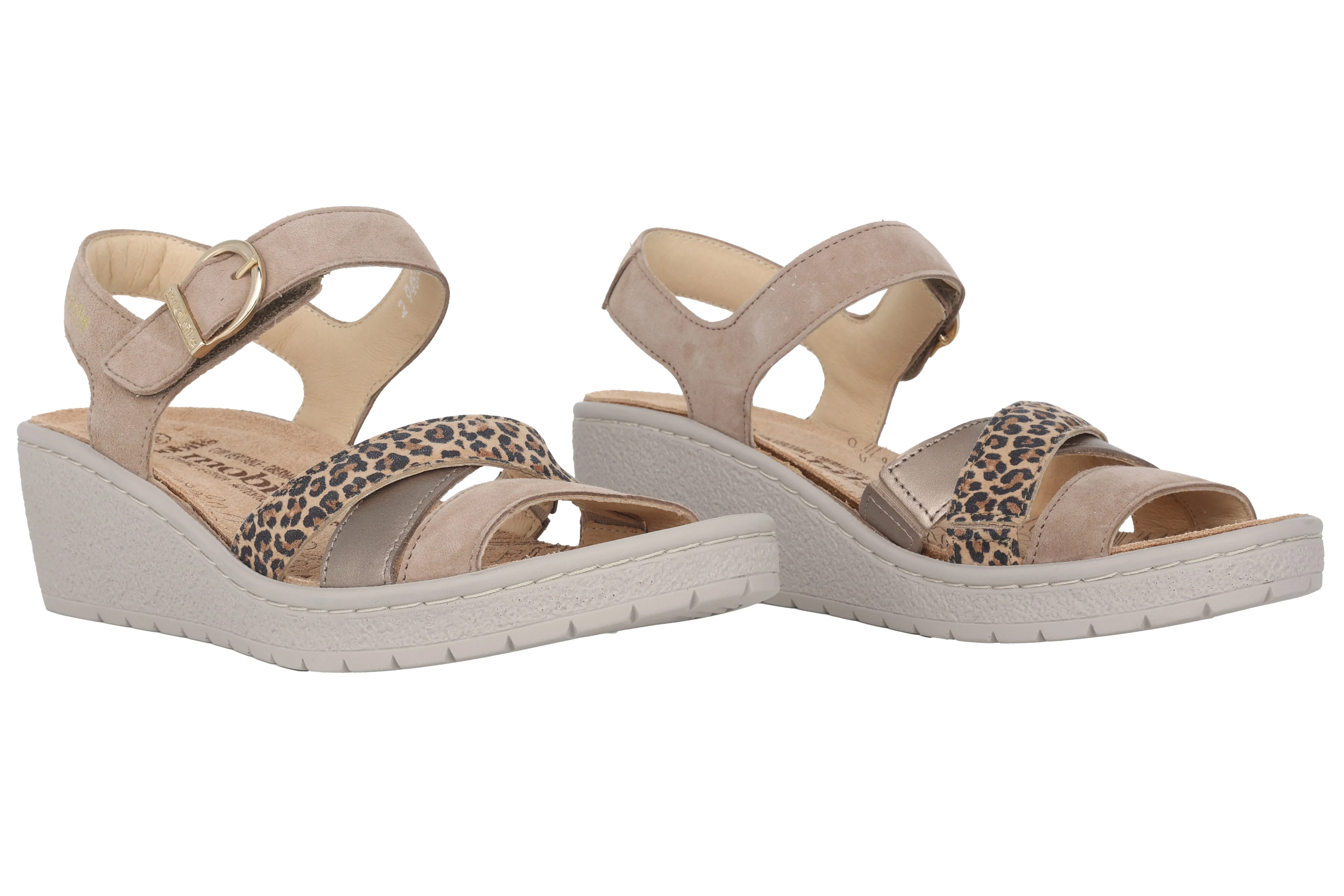 'Pietra' women's wide fit (H) sandal  - Beige