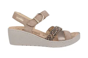 'Pietra' women's wide fit (H) sandal  - Beige