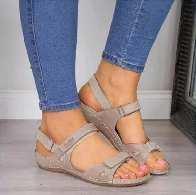 Premium Faux Leather Women Sandals