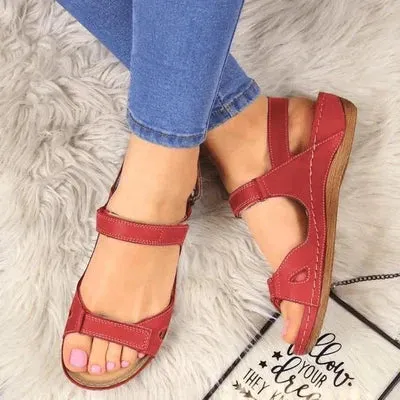 Premium Faux Leather Women Sandals
