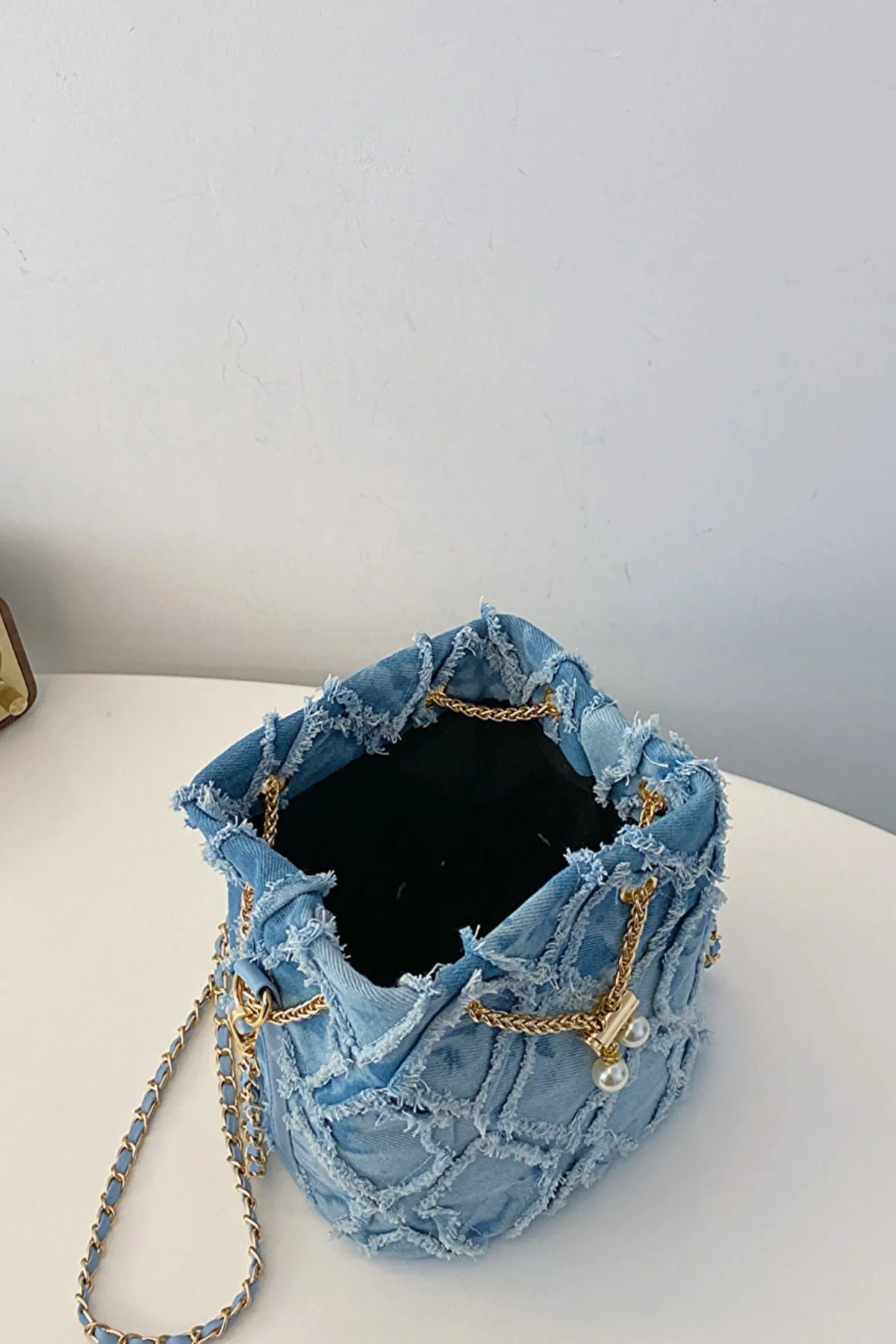 Rodeo Rebel Denim Bucket Bag