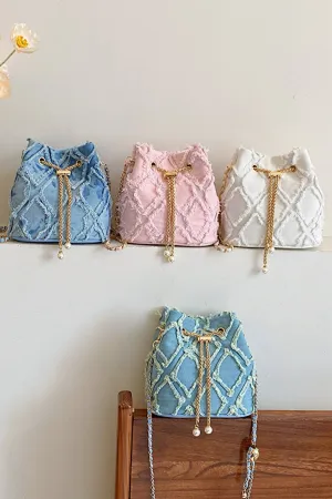 Rodeo Rebel Denim Bucket Bag