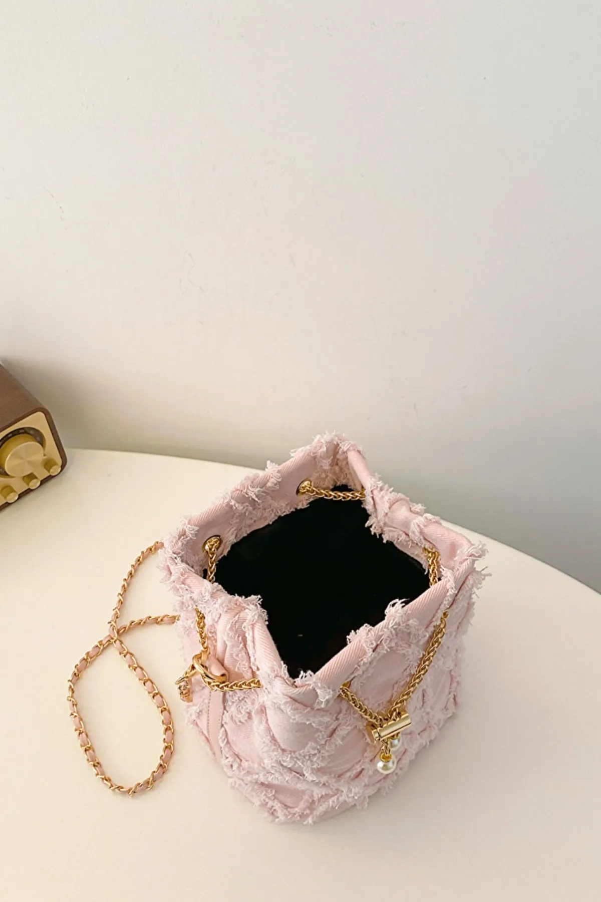 Rodeo Rebel Denim Bucket Bag