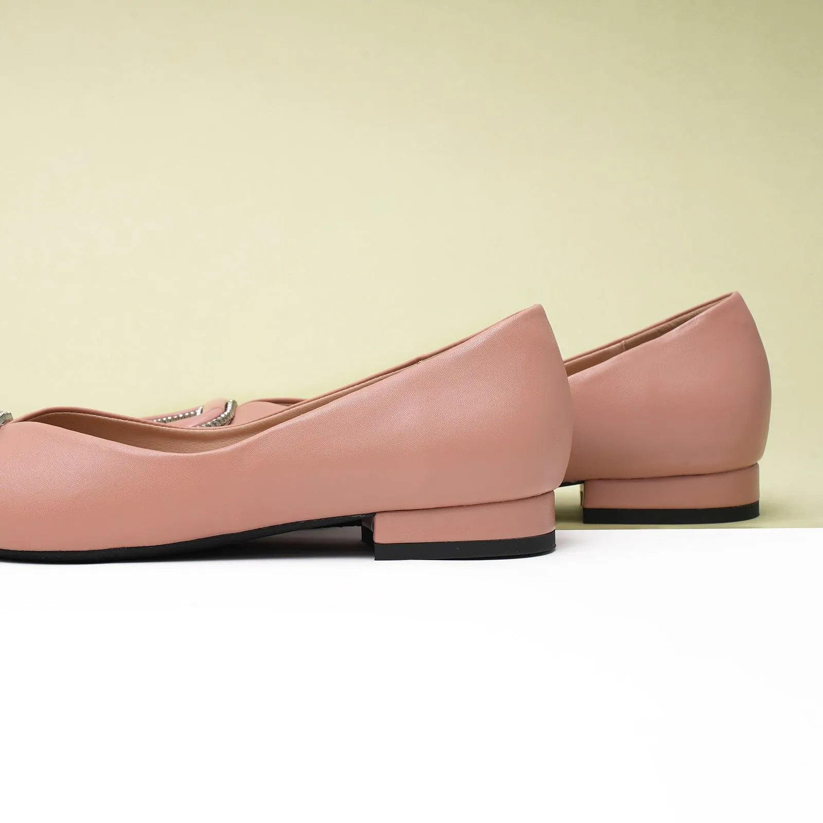 Round buckle Flats (Aida)