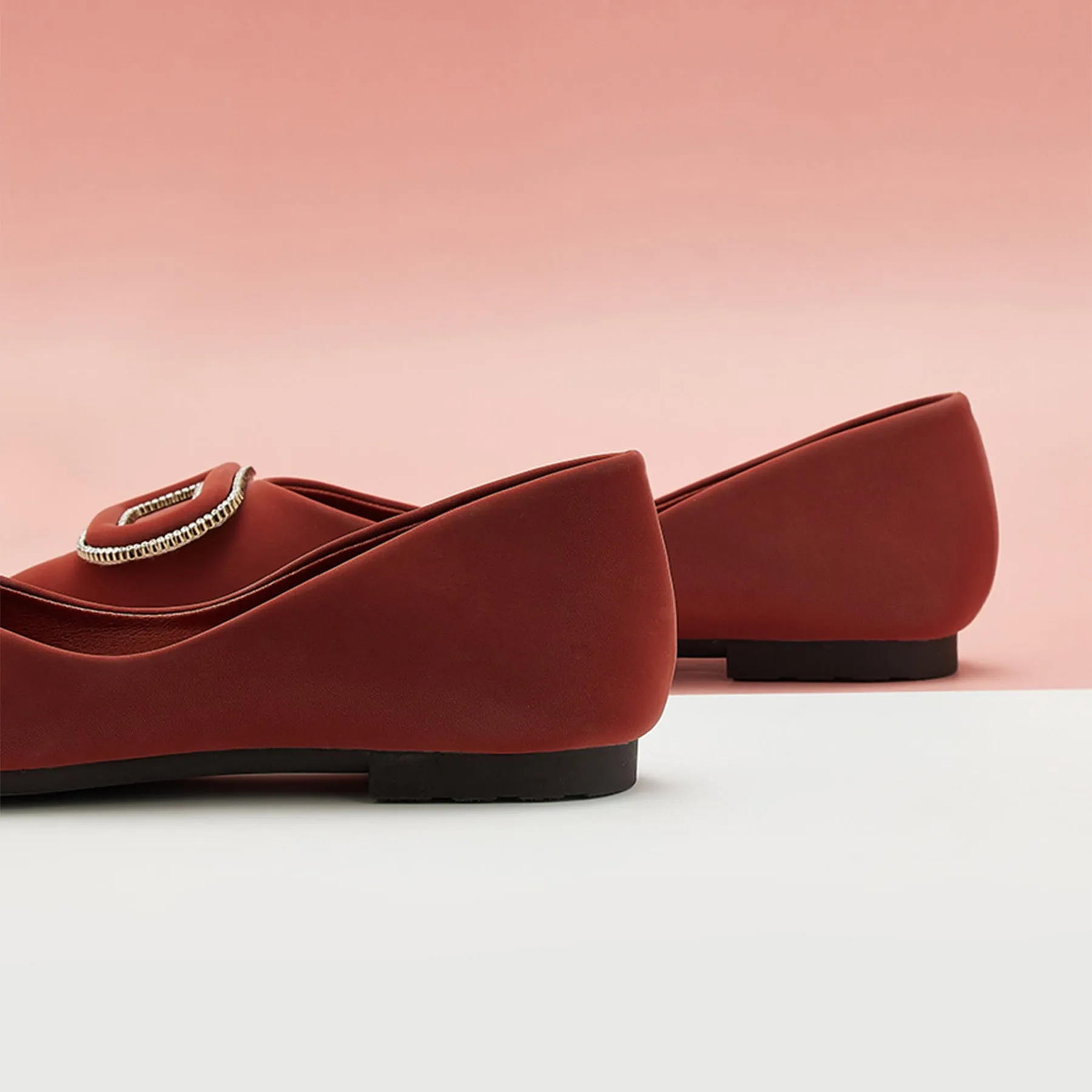 Round buckle Flats (Aida)