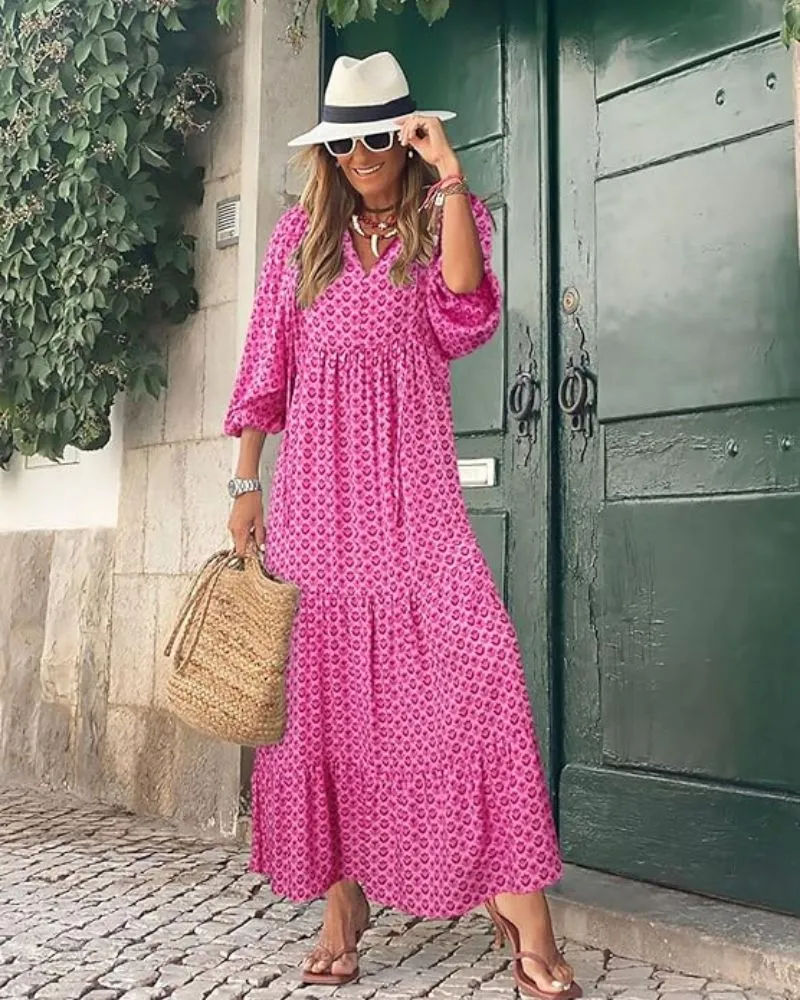 SANDY | LONG COMFORTABLE DRESS