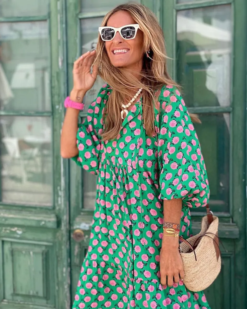 SANDY | LONG COMFORTABLE DRESS