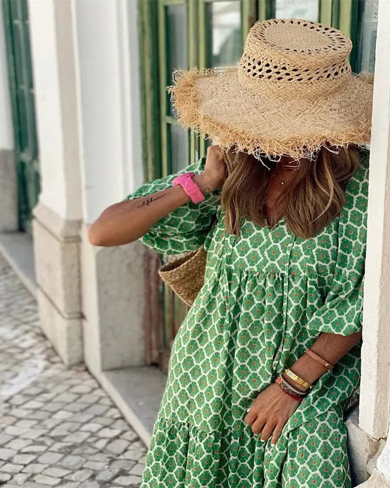 SANDY | LONG COMFORTABLE DRESS