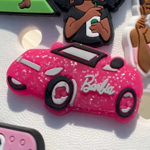 SHOE CHARMS - BARBIE MOBILE