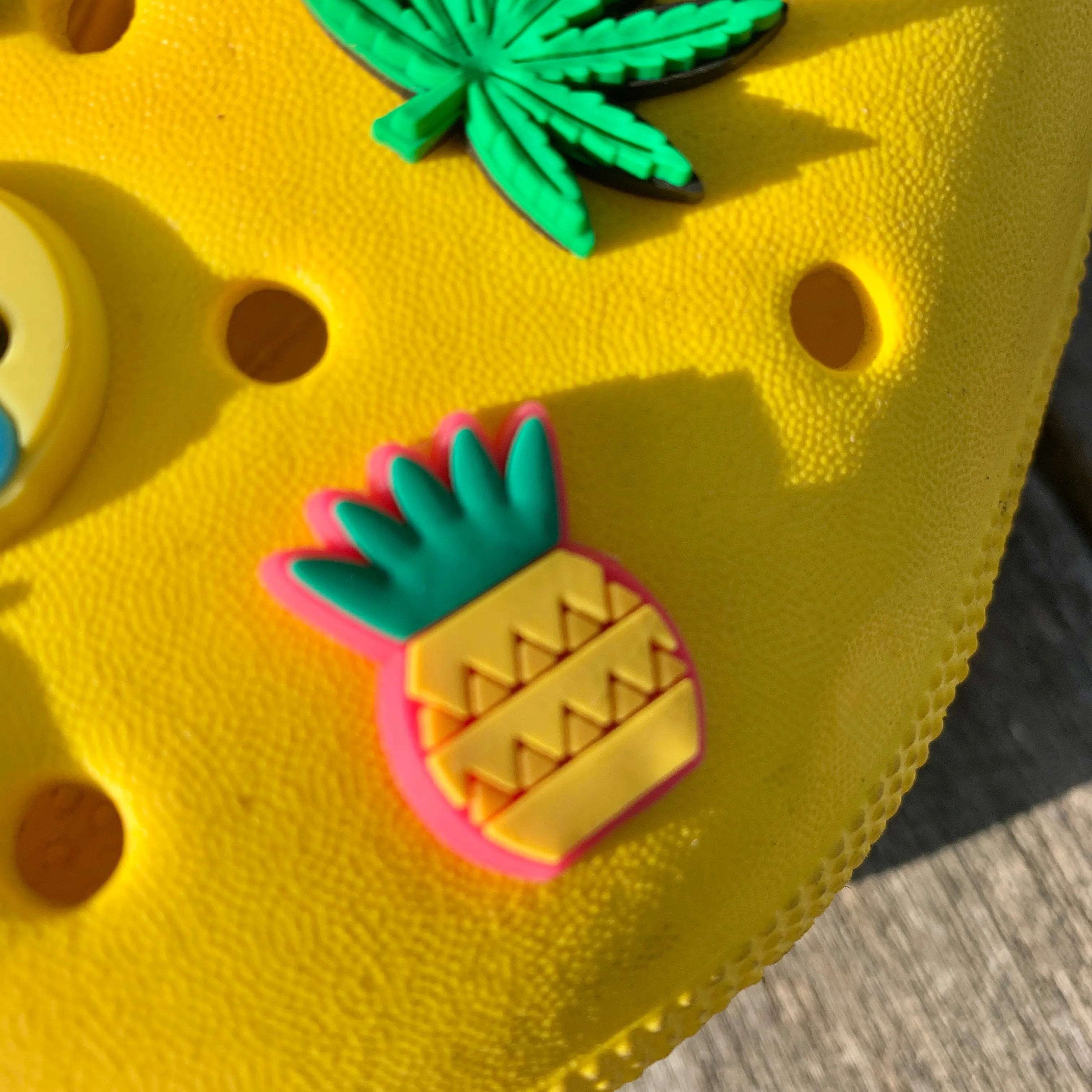 SHOE CHARMS - PINEAPPLE